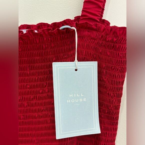 NWT Hill House The Anjuli Nap Dress in Victorian Red - Picture 7 of 10